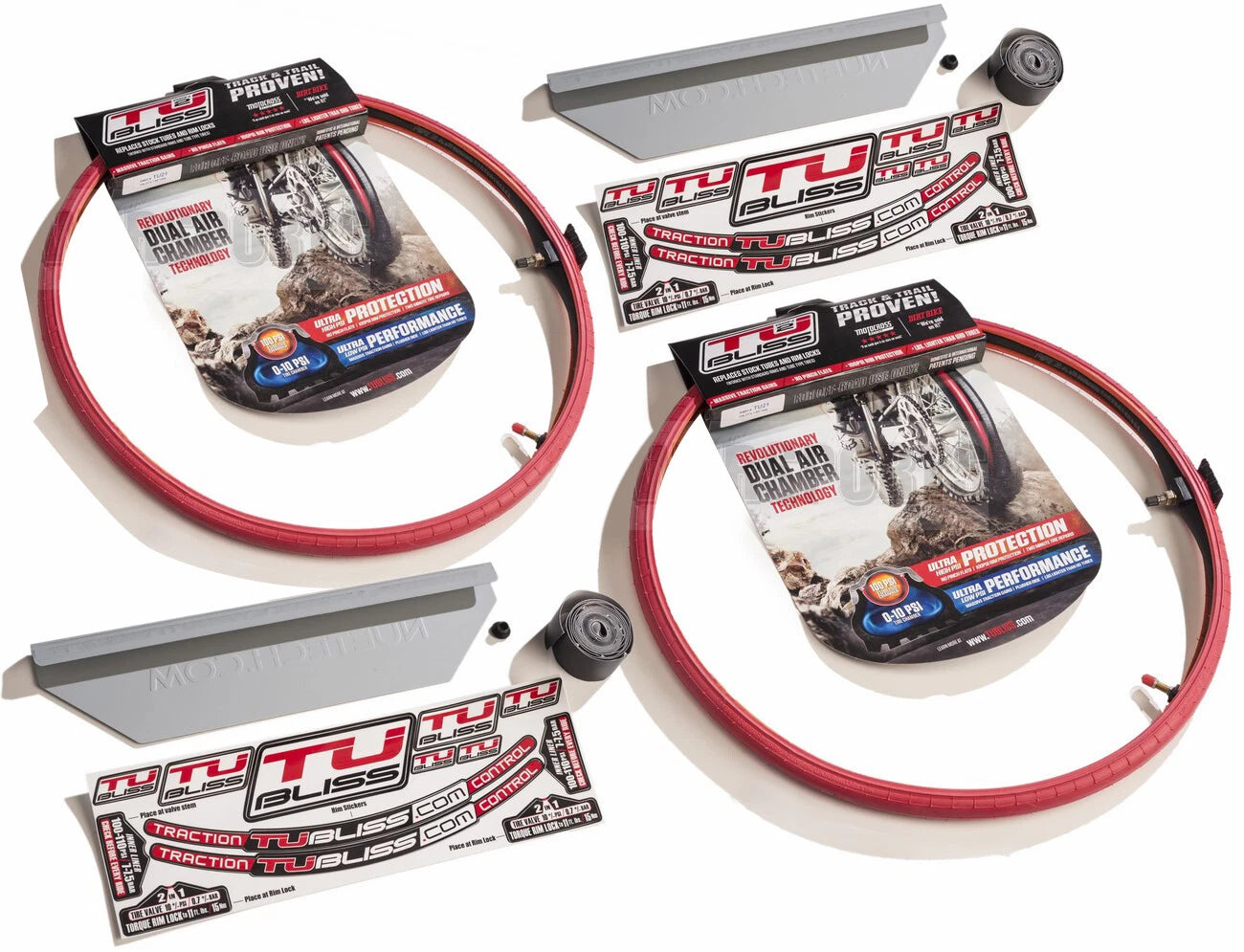 Tubliss Tubeless Dirt Bike Tire System for Dirt Bikes (21" & 18")