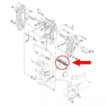 Zinc Transom Bracket Anode for Yamaha Outboard 40-130 HP (18-6091, 6H1-45251-03)
