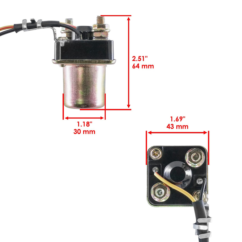 Starter Solenoid Relay Replacement for Polaris SL650 SL 1994–1995