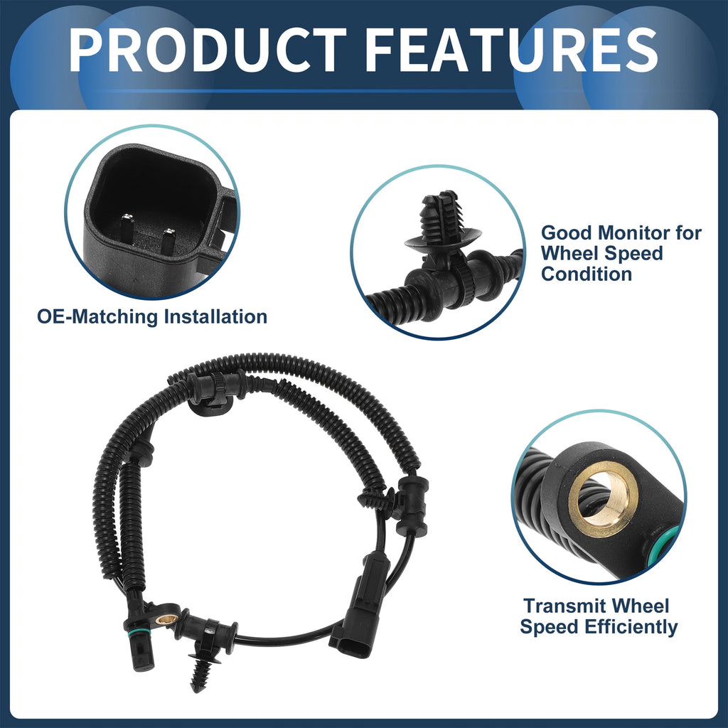 ABS Wheel Speed Sensor No. 68312418AB for Chrysler Pacifica (2017–2018)