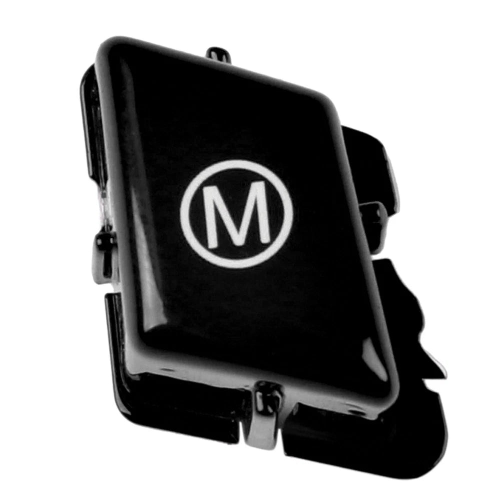 Black Steering Wheel M Push Button Cover For BMW M3 E90 E92 E93