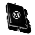 Black Steering Wheel M Push Button Cover For BMW M3 E90 E92 E93