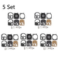 Set of 5 Carburetor Gasket Kits for Zama C1S-M8 C1S-M9 C1S-M12 C1S-M13 DR86 RB-10