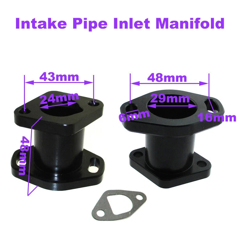 Intake Pipe for Predator 212cc 6.5HP OHV Engines