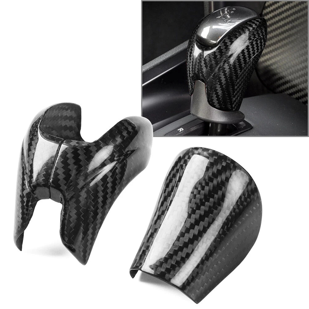 3Pcs Gear Shift Knob Cover Trim for Nissan GTR R35 (2008–2016)