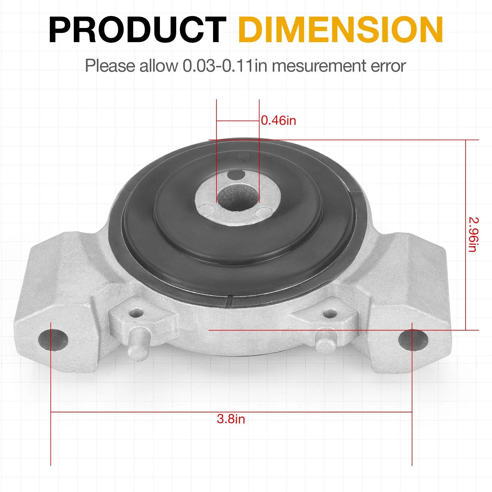 Engine Isolator Mount for Polaris Sportsman ACE 325 / RZR 570 900 1000 XP 4 RS1