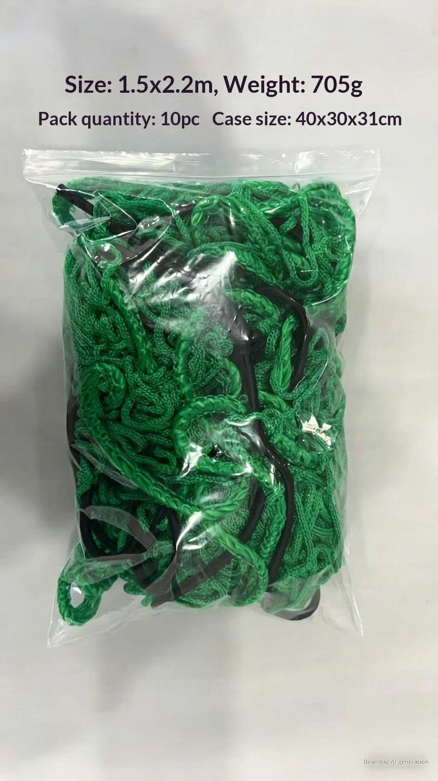 Elastic Mesh Cargo Net for Truck Bed (1.5x2.2m, 1.6x3m, 1.8x3.5m)