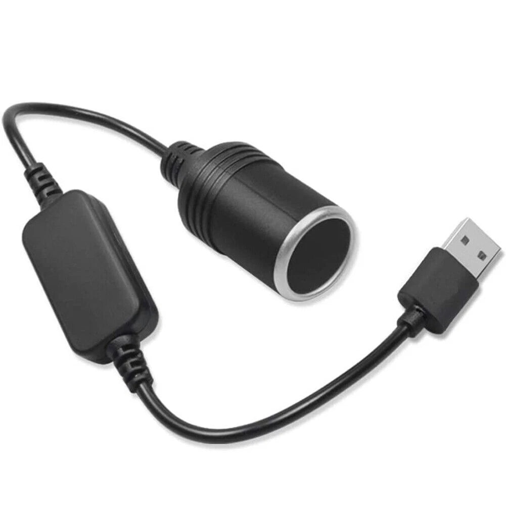 USB A Male Port Adapter Cable for Car Accessories (30CM, 5V 2A)