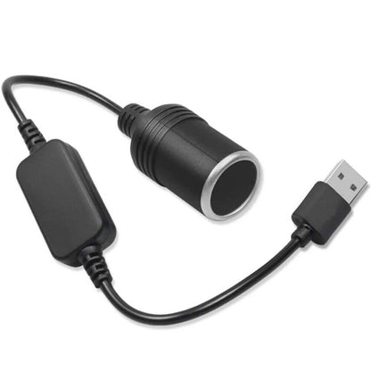 USB A Male Port Adapter Cable for Car Accessories (30CM, 5V 2A)
