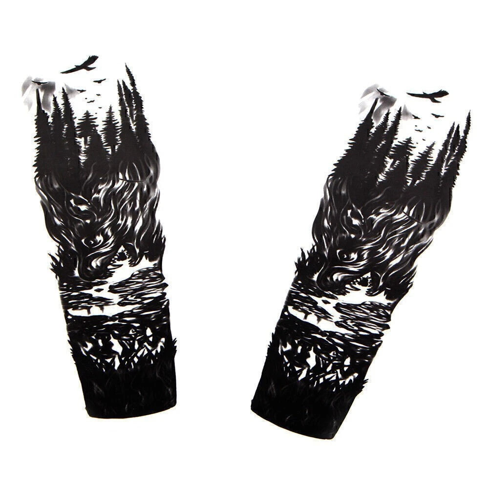 Custom Front Fork Skull Decal Medallion Stickers for Harley Yamaha