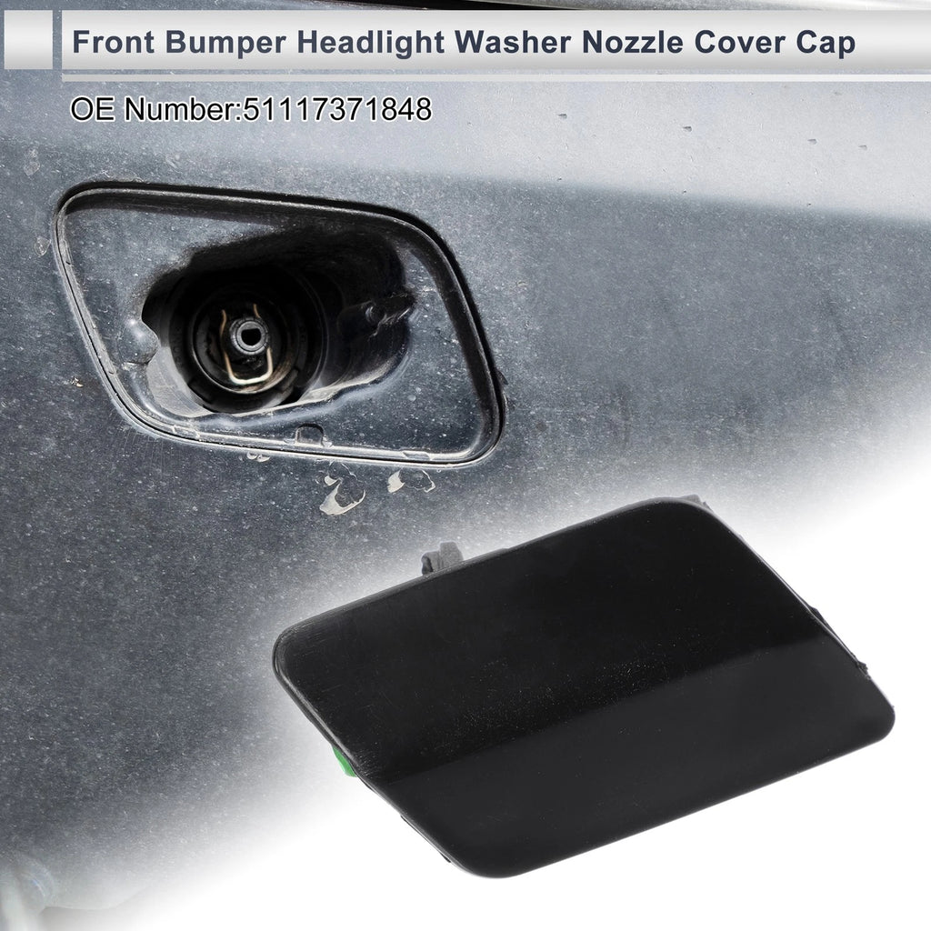 Front Right Headlight Washer Nozzle Cover Cap for BMW 335i GT (2013–2019)