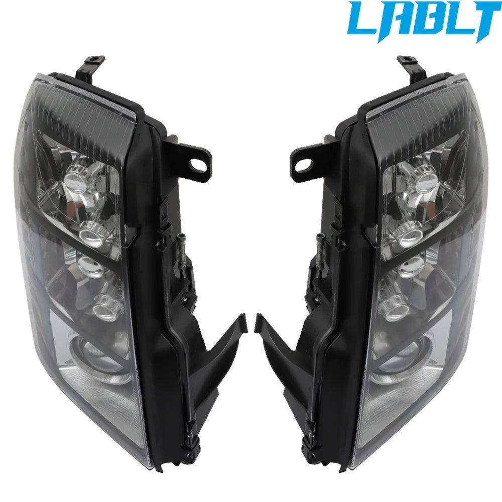 Set of 2 Headlights for Cadillac Escalade (2007–2014)