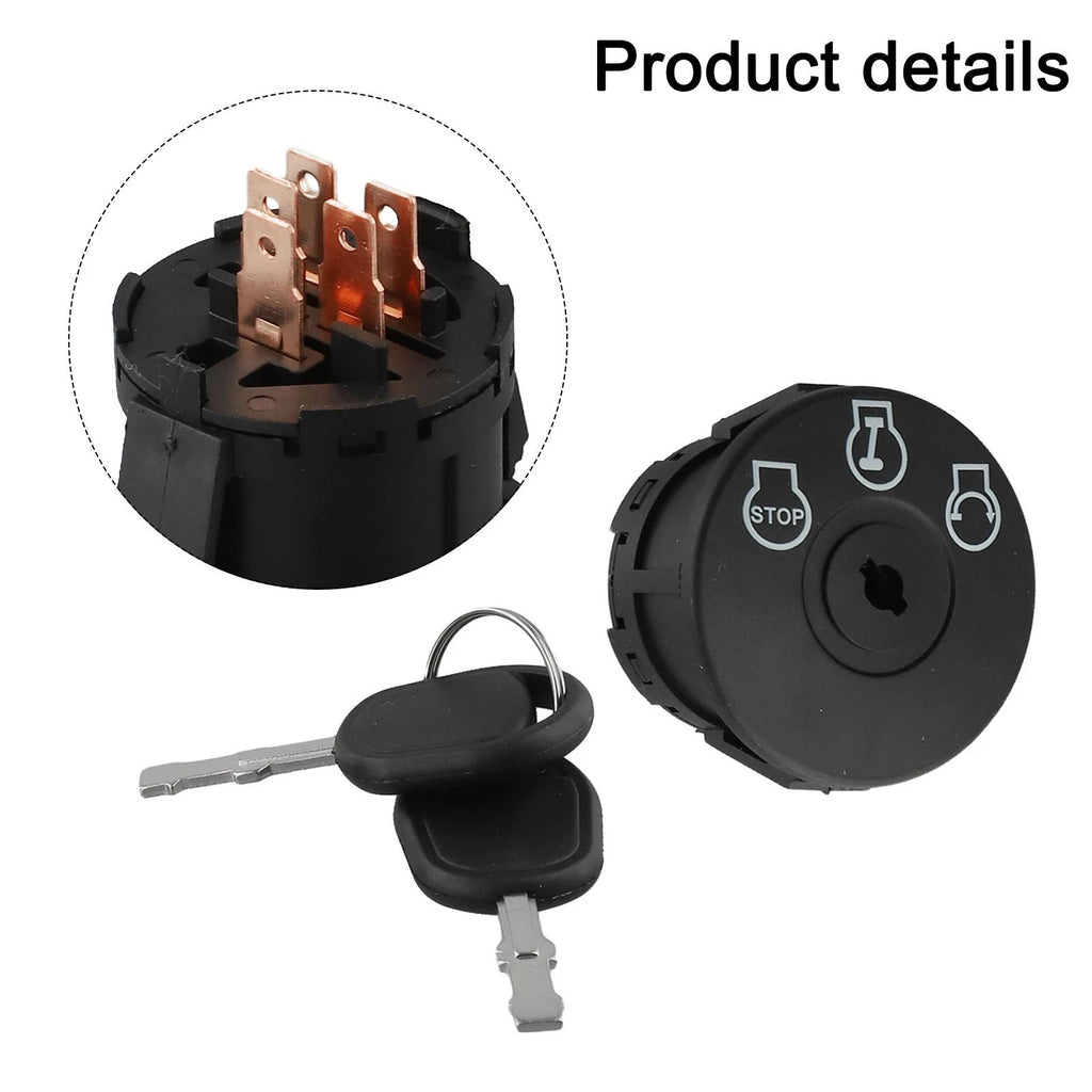 Ignition Control Unit with Keys for Lawnmower Model 92504228