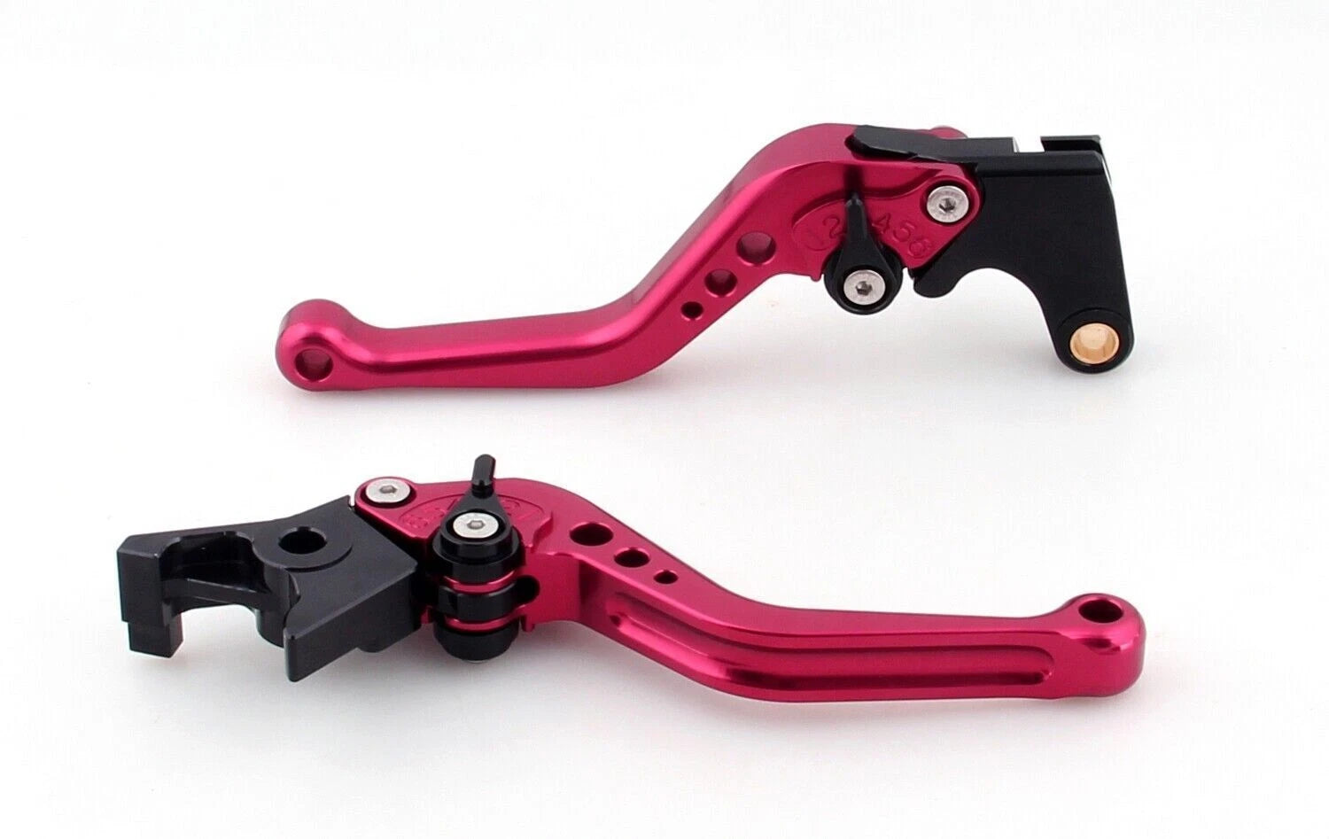 Short Brake Clutch Levers for BMW F800S F800ST F800GS F650GS F800R (2006–2013) Red T9