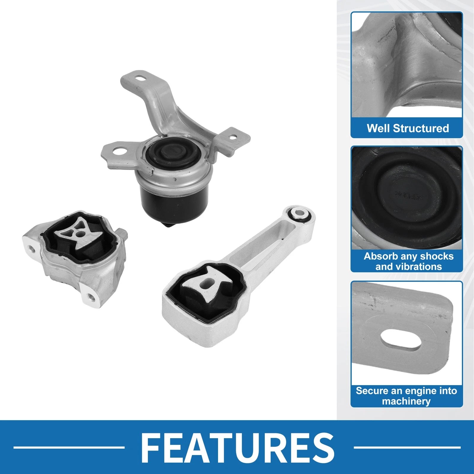 Engine Motor Mount for Land Rover LR2 3.2L V6 (2008–2012)