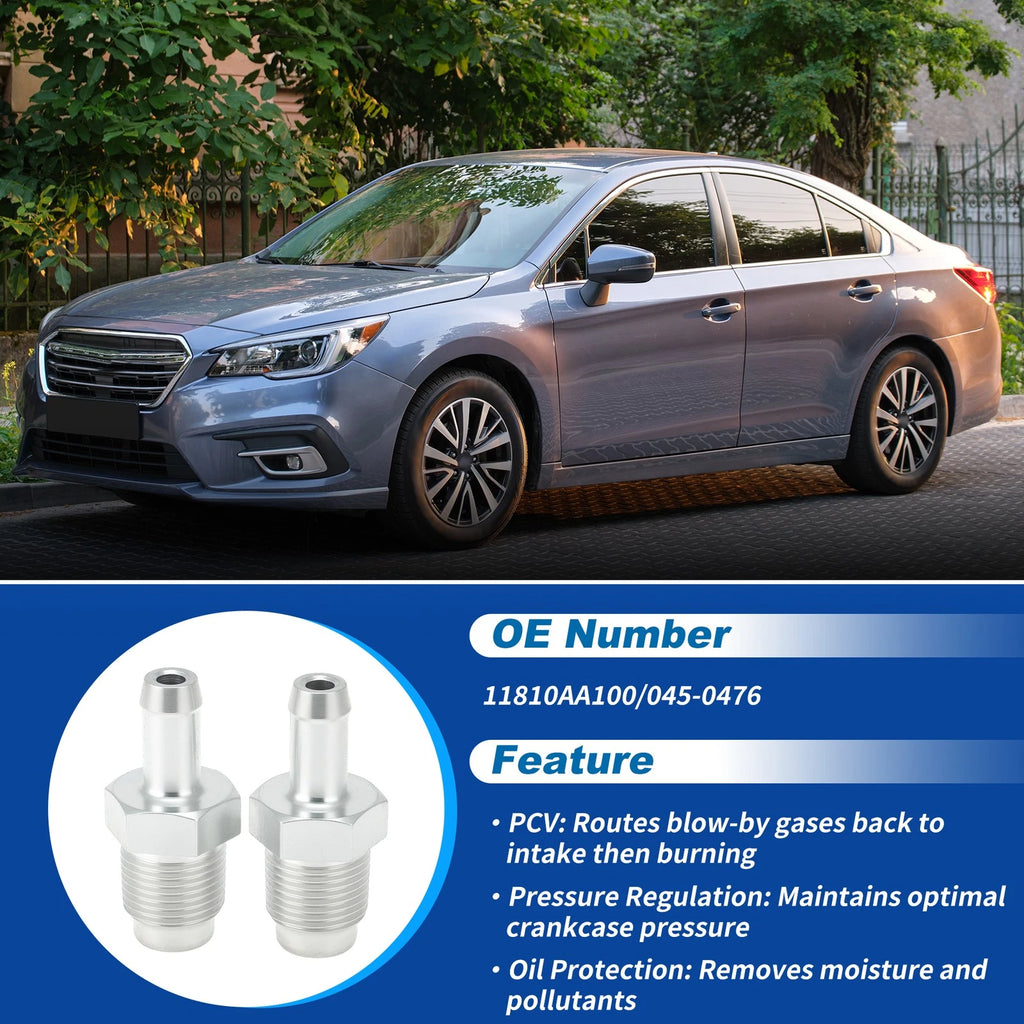 PCV Valve Replacement for Subaru Forester Impreza Tribeca Legacy Outback 2x (2004–2008)