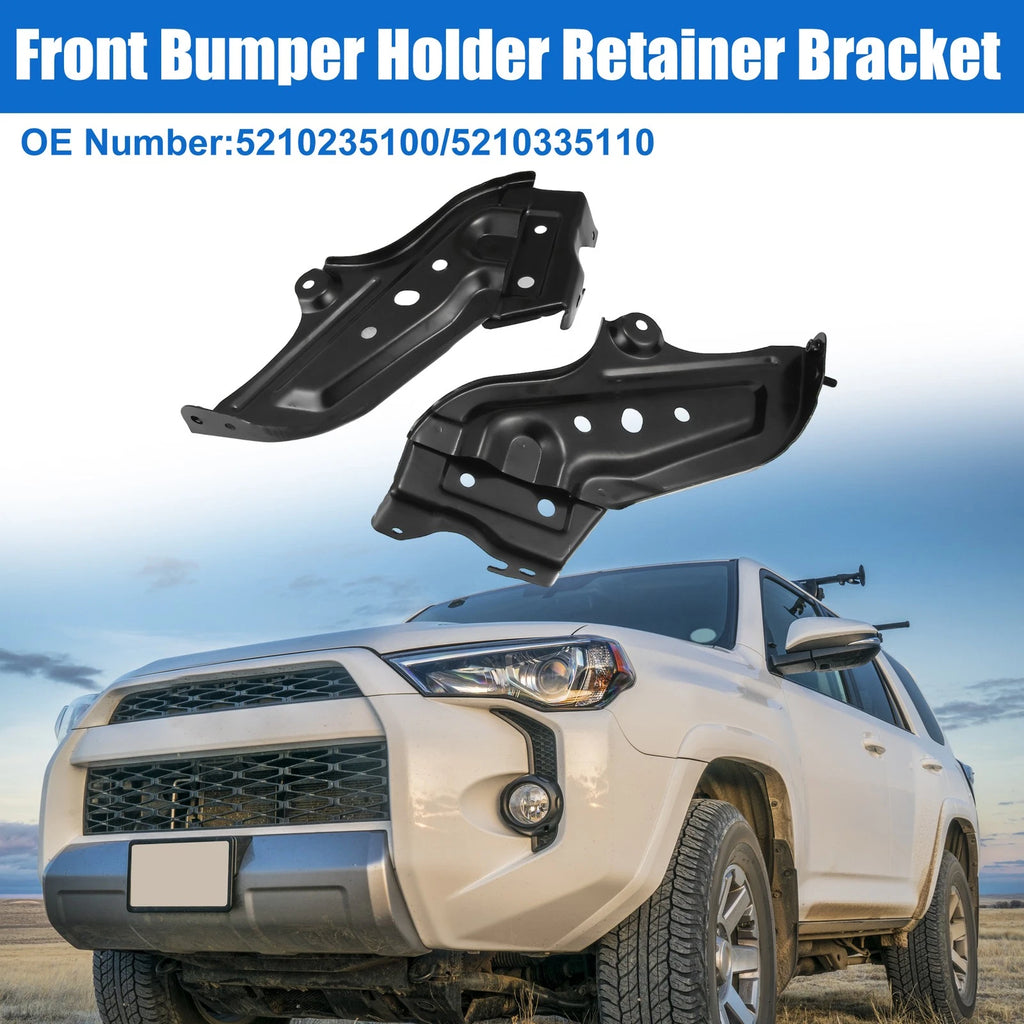 Front Bumper Mounting Support Bracket Pair for Toyota 4Runner (2013–2022)