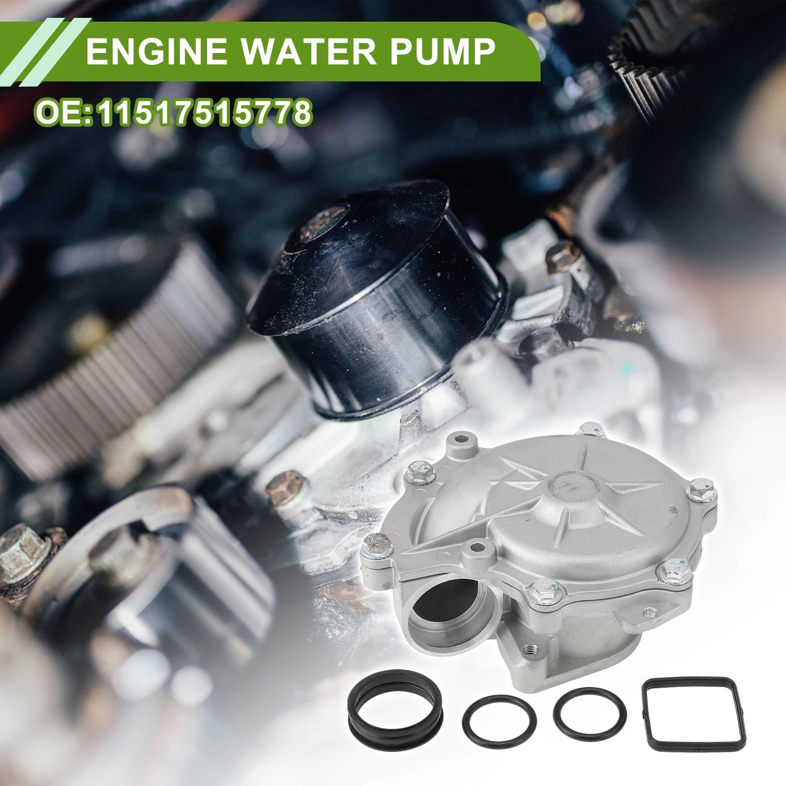 Engine Water Pump Replacement for BMW E81 E90 120i 320i (2005–2015)