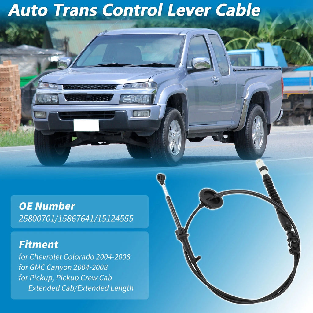 Auto Trans Gear Shifter Cable Replacement for Chevrolet Colorado (2015–2022)