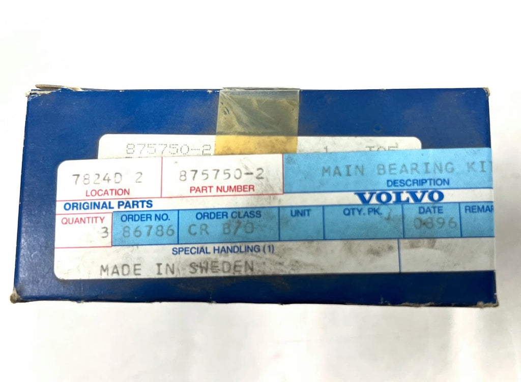 Main Bearing Kit for Volvo Penta (875750-2)