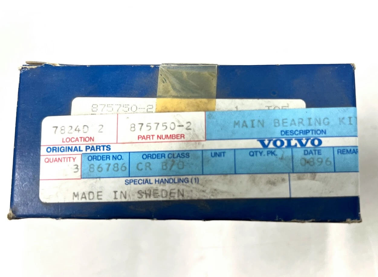 Main Bearing Kit for Volvo Penta (875750-2)