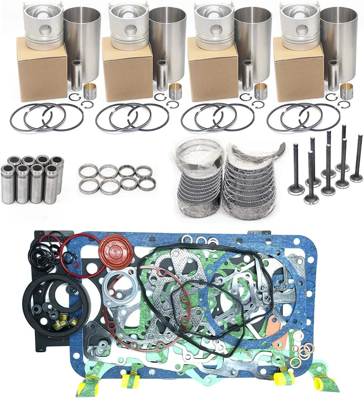 Rebuild Kit for Yanmar 4TNV106T-W2FB Engine (Komatsu PC110R-1)
