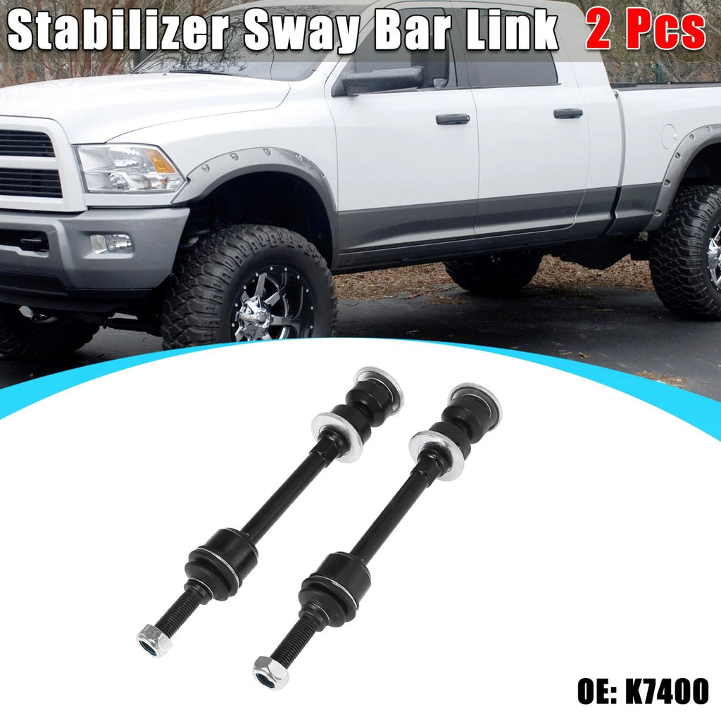 2 Pcs Front Sway Bar Links Replacement for Dodge Ram 1500 RWD (2002–2007)