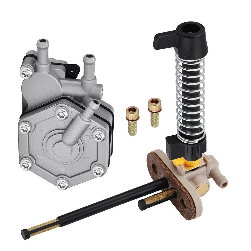 Fuel Pump & Valve Petcock for Polaris Scrambler 500, Magnum 425, Big Boss 500 (1995–2005)