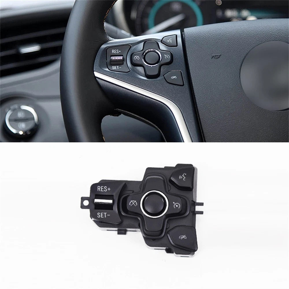 Left Steering Wheel Switch Button Cover for Buick Regal, Lacrosse (2014–2016)
