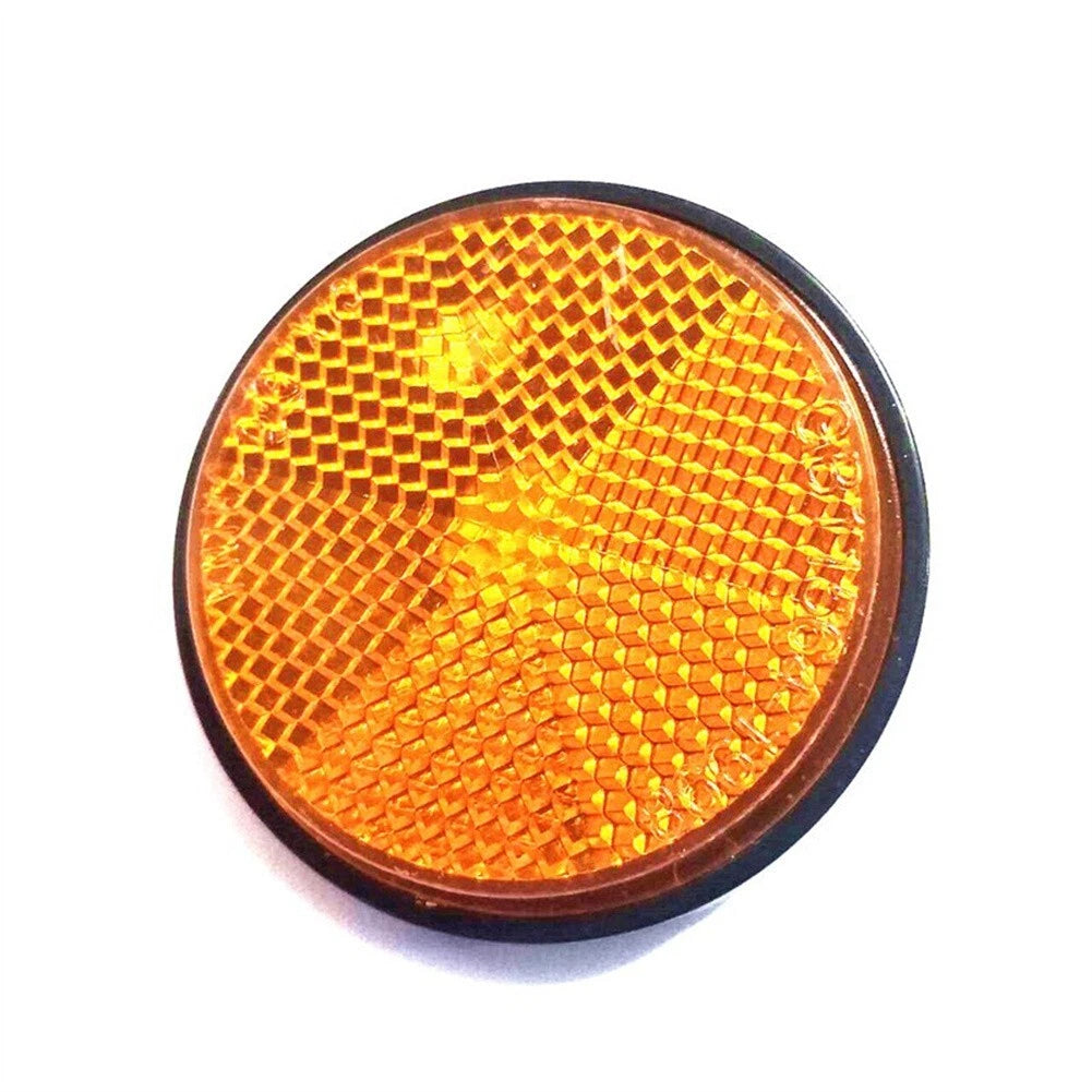 Circular Reflector for Cars, Trucks, Motorcycles - Enhance Night Visibility