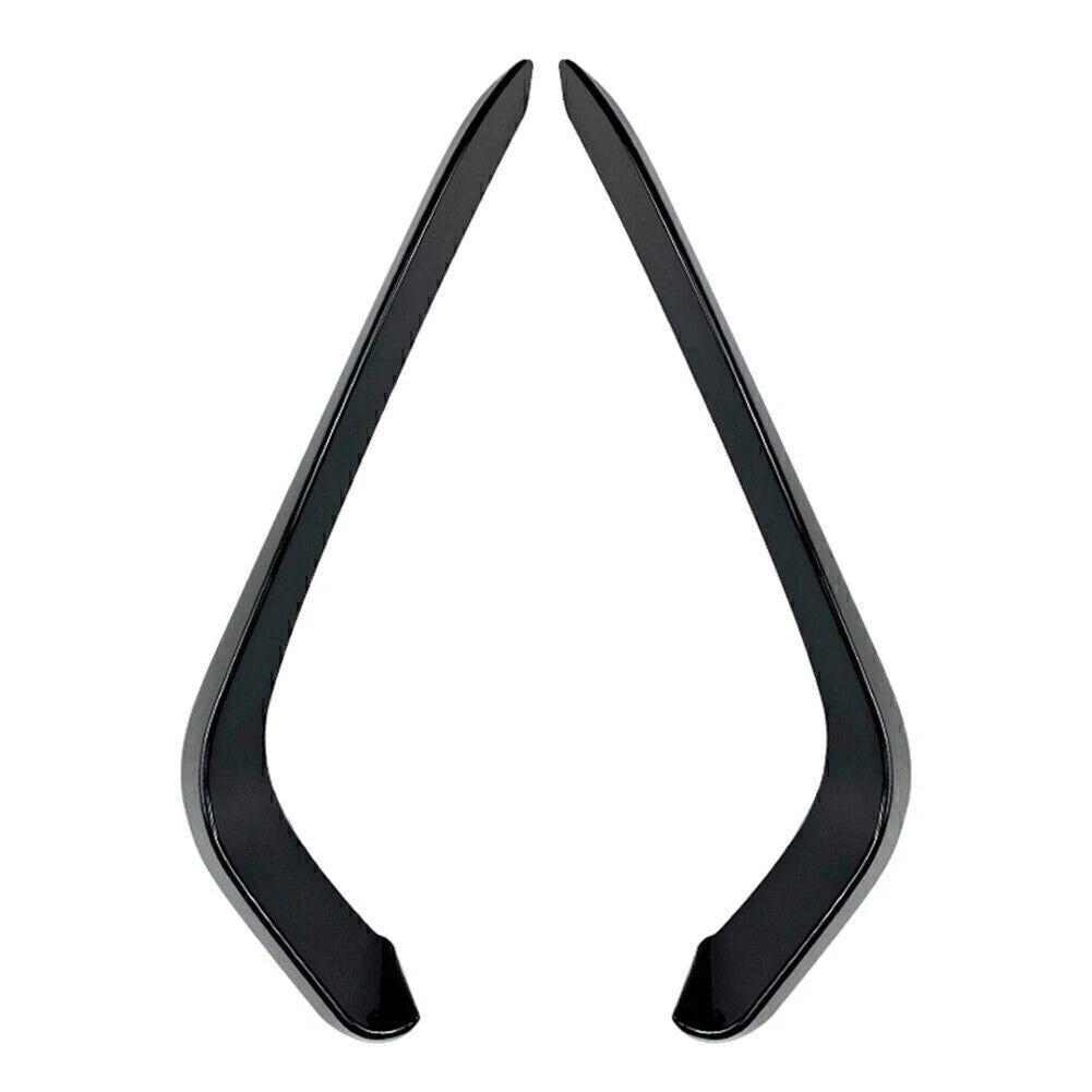 Front Fog Light Lamp Strip Trim for VW Passat Variant B8 (2017–2018) Glossy Black