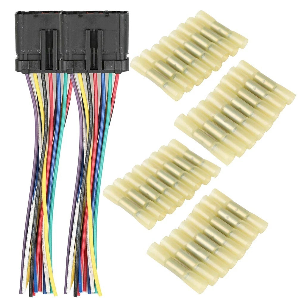 Enhance Your For Jeep's Electrical Efficiency with this Wiring Pigtail 2 Pieces