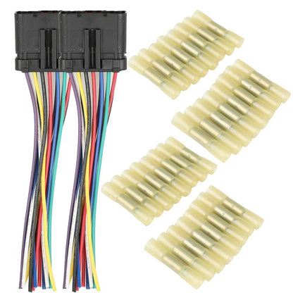 Enhance Your For Jeep's Electrical Efficiency with this Wiring Pigtail 2 Pieces
