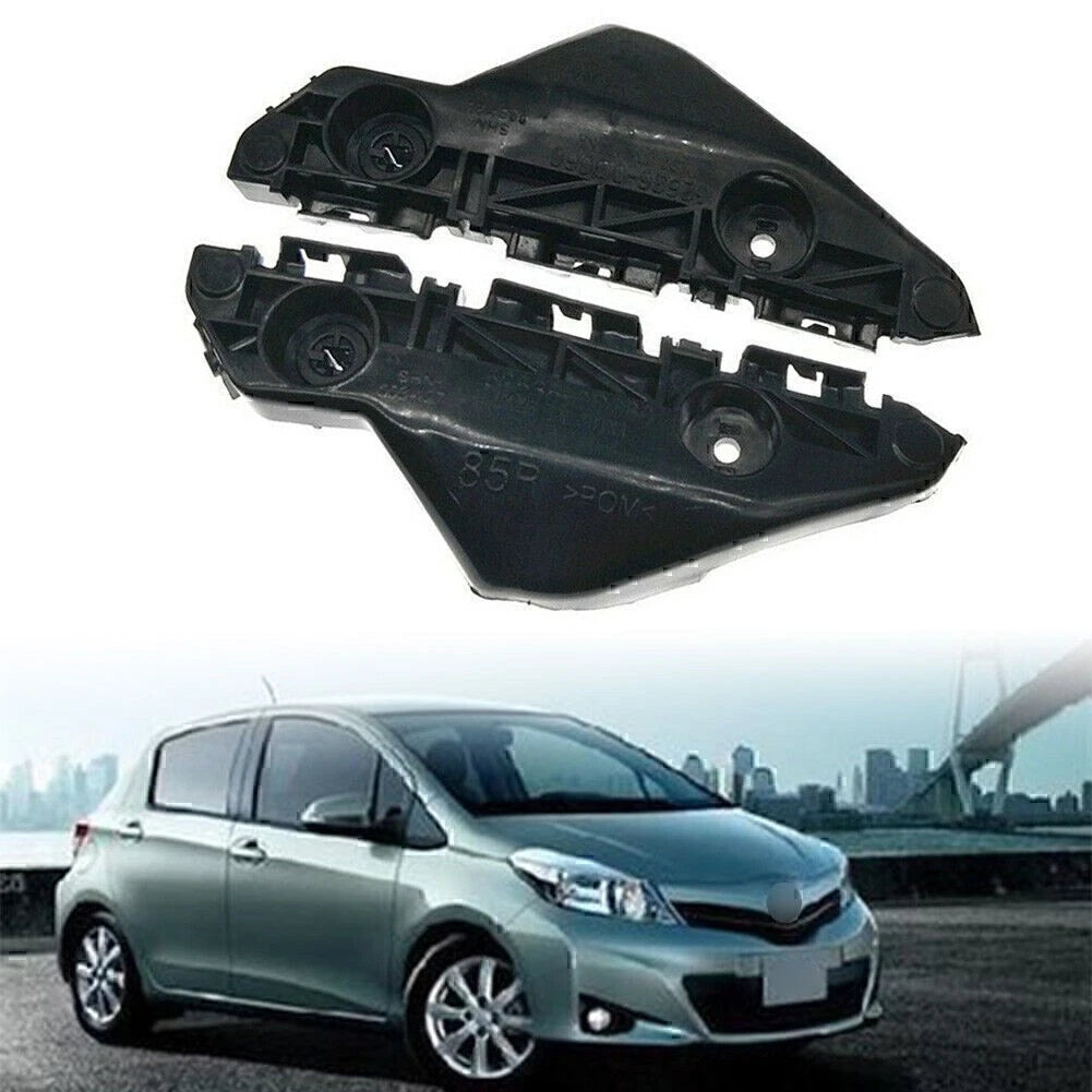 For Yaris Sedan 2007-2012 Bumper Bracket Retainer Front 2PC Beam Mount Support