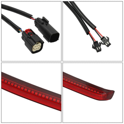 LED Saddlebag Light Run Brake Turn Signals for Harley Road King Glide (2014–2024)
