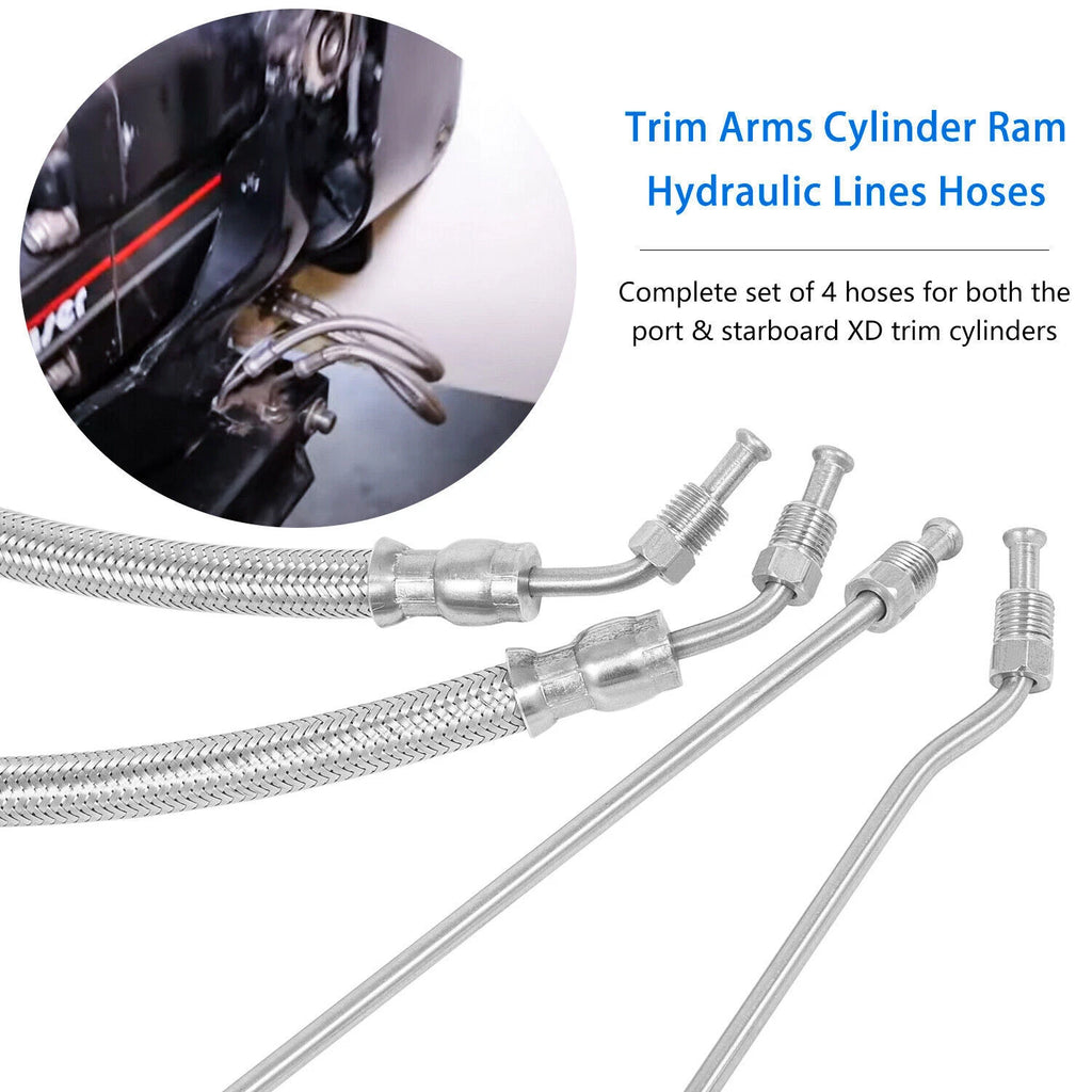 Trim Ram Hydraulic Cylinder Hose for MerCruiser Bravo (32-99904Q, 32-864588, 18-2136)