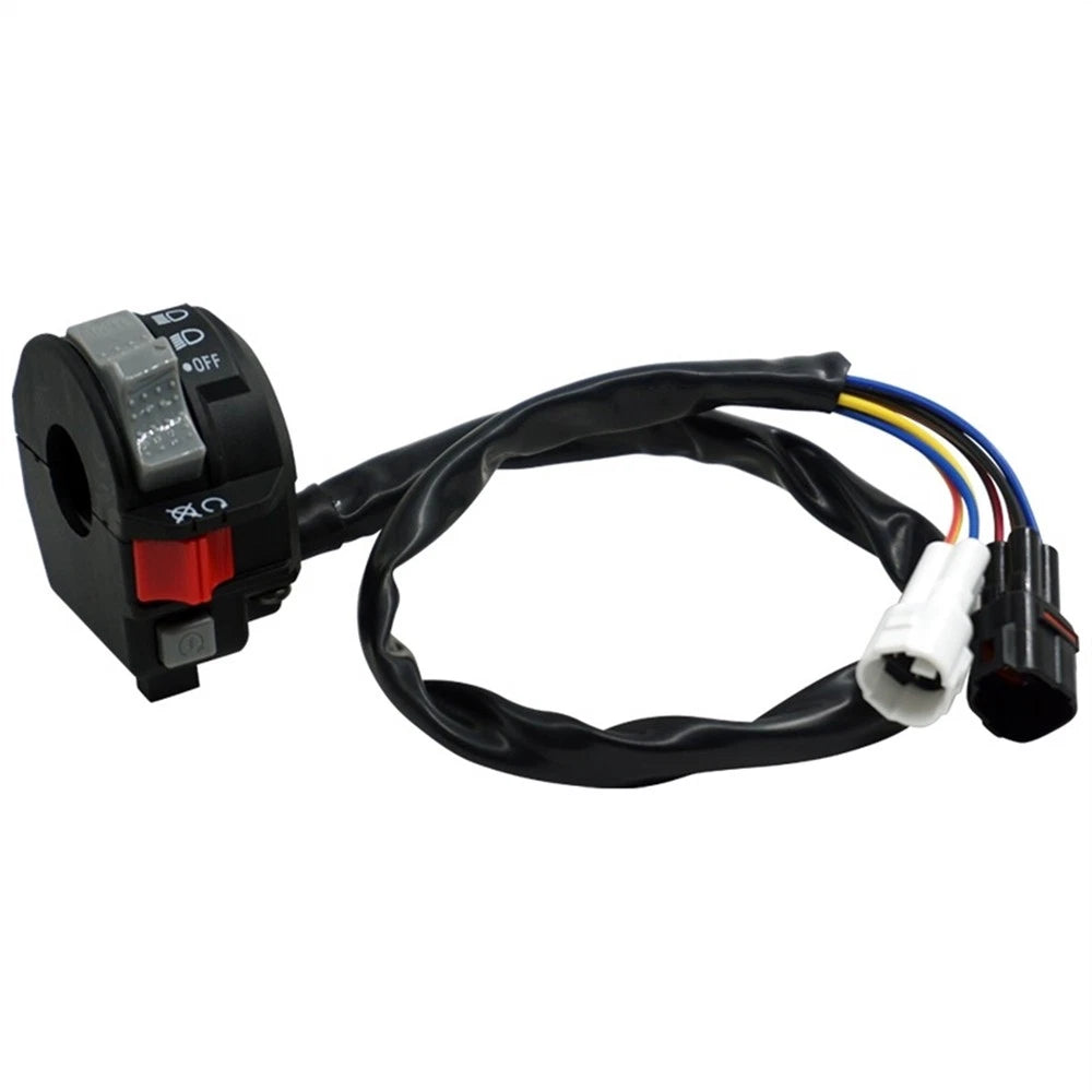Left Handlebar Engine Start Headlight Switch for Yamaha Raptor 700 (2006–2018) 1S3-83973-11-00