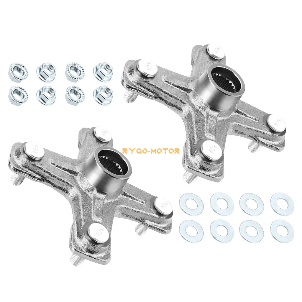 2 Rear Axle Wheel Hubs for Yamaha (1PE-F53K0-00-00, 1S3-25383-00-00, 1S3-25383-10-00)