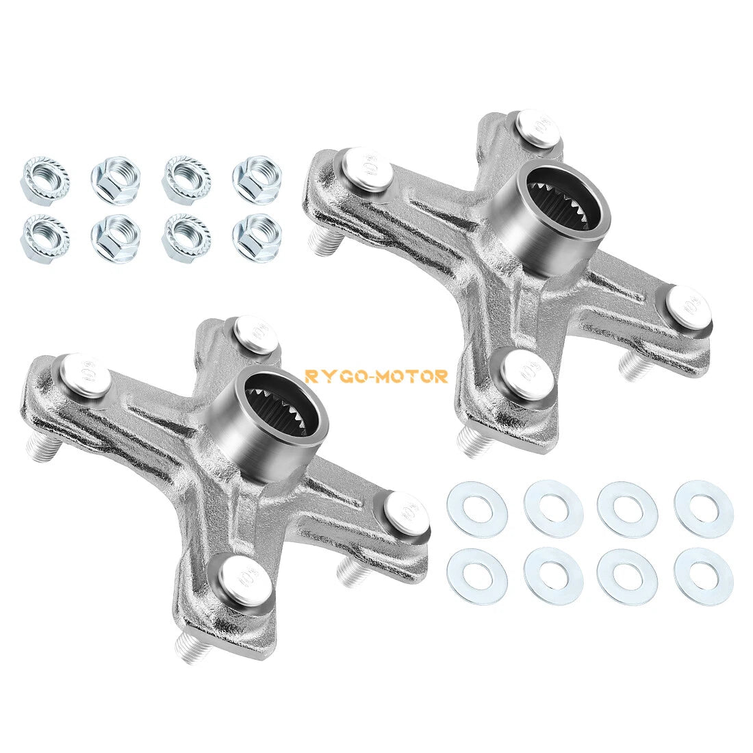 2 Rear Axle Wheel Hubs for Yamaha (1PE-F53K0-00-00, 1S3-25383-00-00, 1S3-25383-10-00)