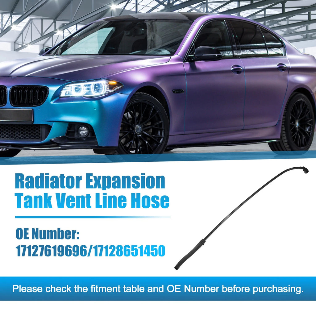 Radiator Expansion Tank Vent Line Hose Replacement for BMW 528i (2008–2010)