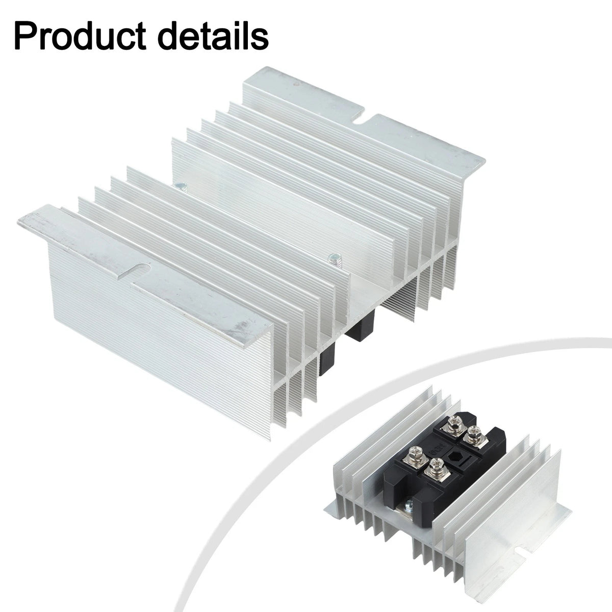 1600V Rectifier Aluminum Heat Sink 100A for High-Power Applications
