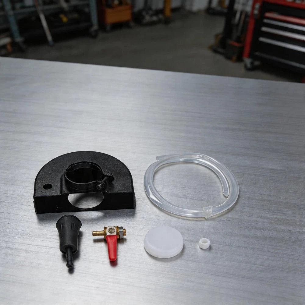 Dust Control Cover for Angle Grinder (Water Feed Compatible)