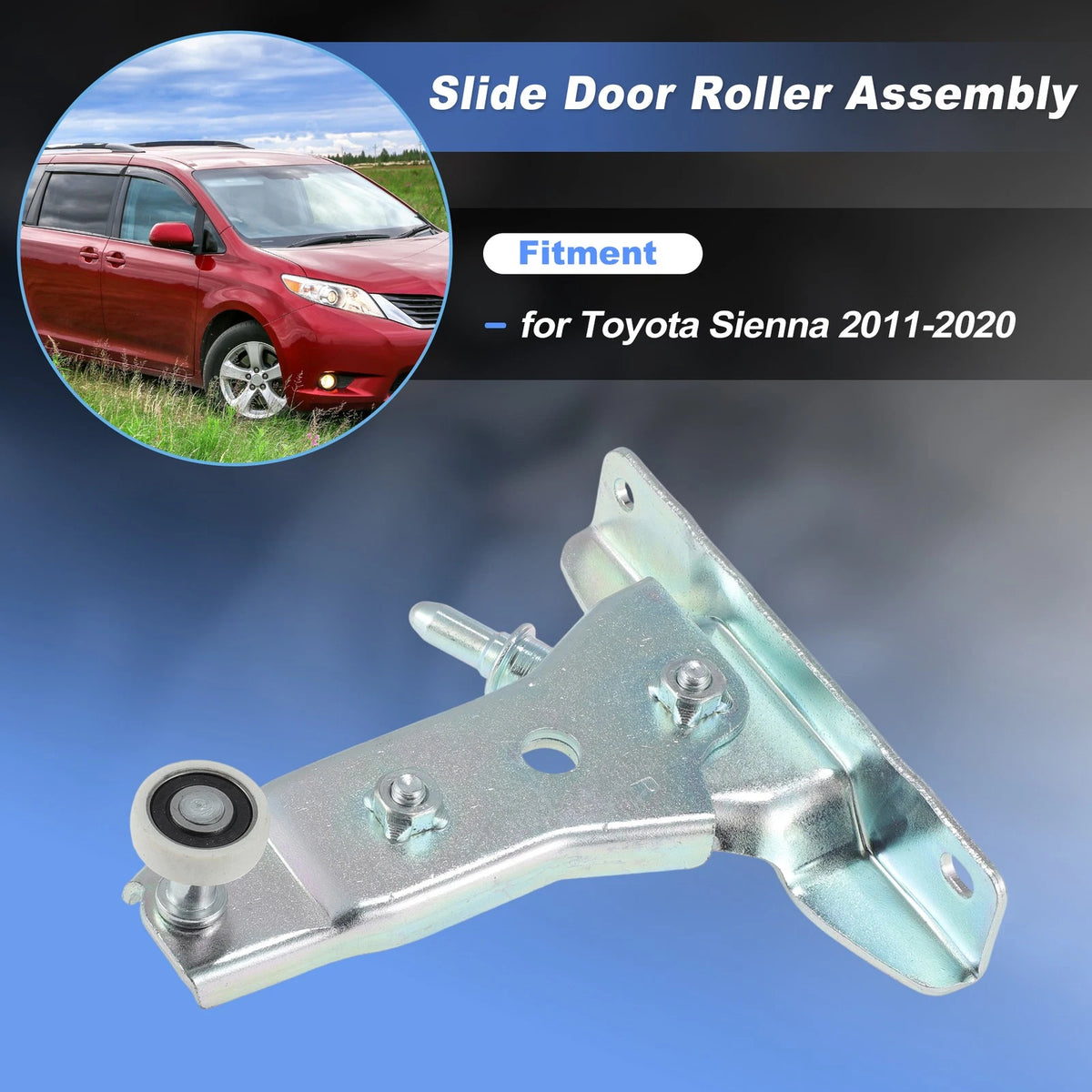 Sliding Door Roller Upper Bracket Replacement for Toyota Sienna (2011–2020)