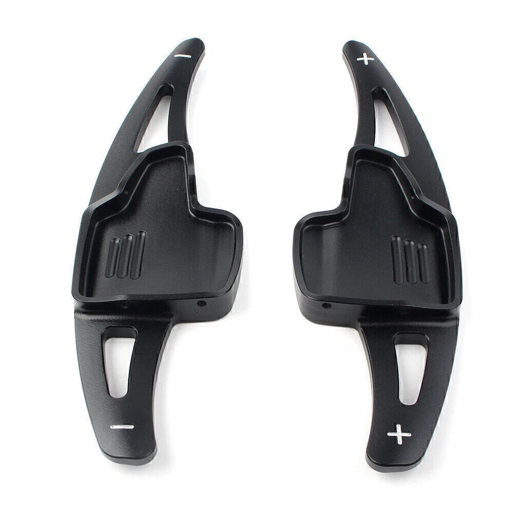 2X Black Shift Paddle Shifter Extension for Ford Focus (2015–2017) & Escape (2017–2019)