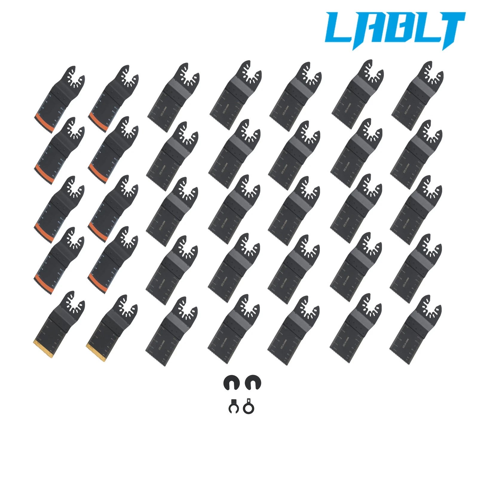 64PCS Universal Titanium Multitool Blades Quick Release