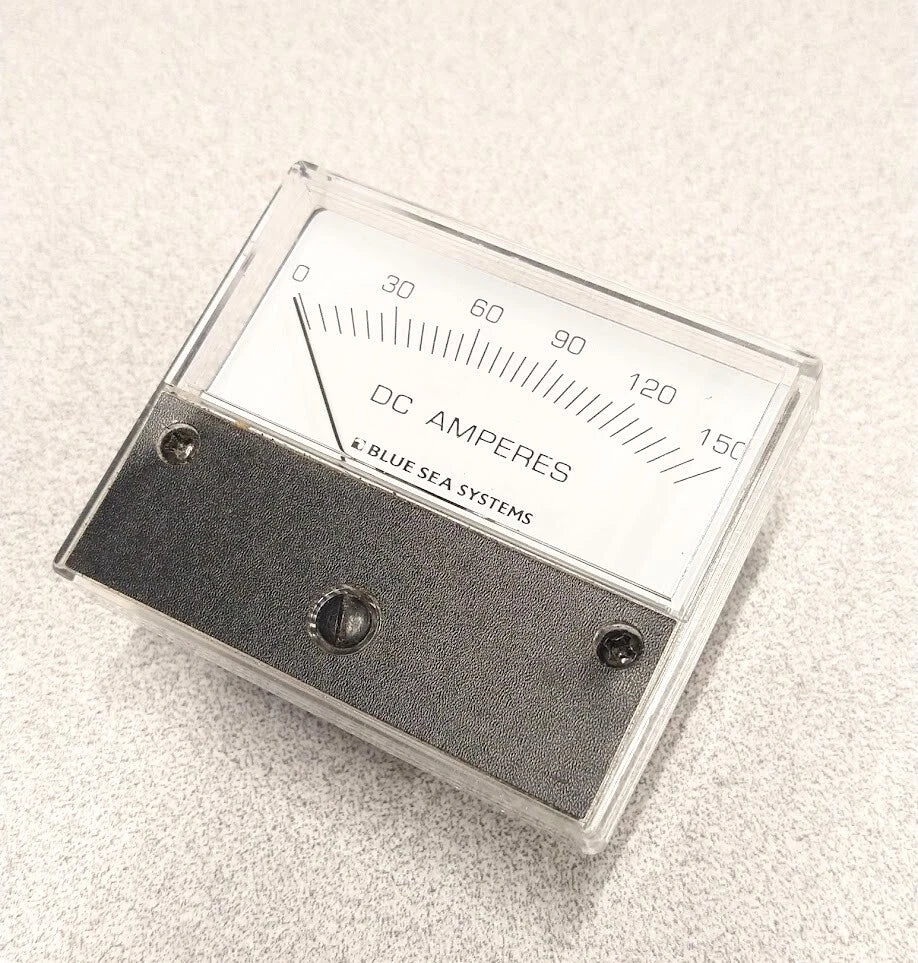 DC Analog Ammeter for Blue Sea Systems 8018 (0-150)