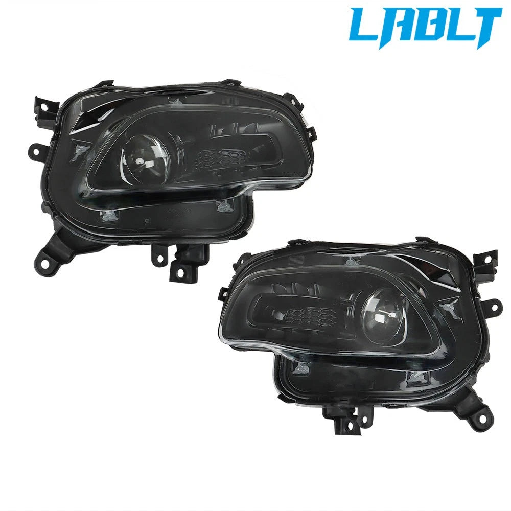 2X Headlights for Jeep Cherokee (2014–2018) Halogen, LABLT
