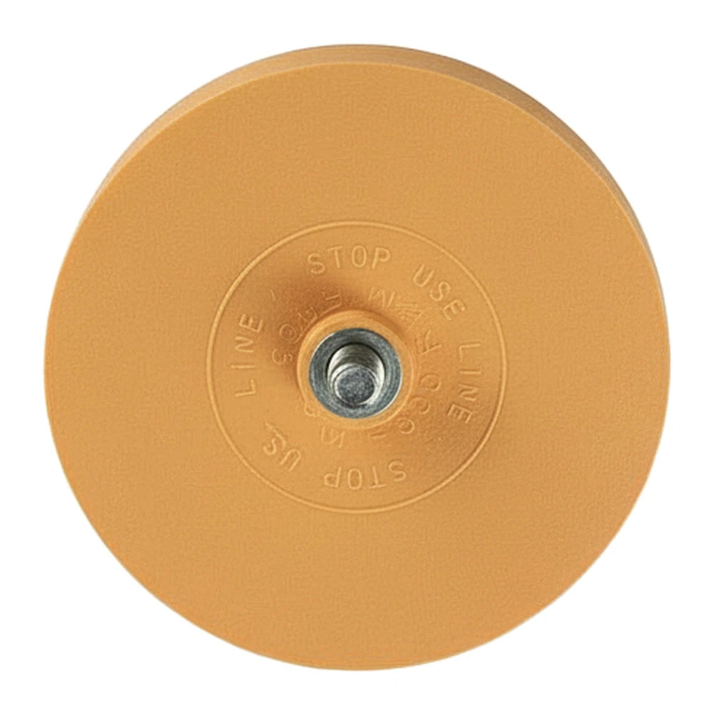 Rubber Wheel 88mm Pneumatic Sticker Remover with Drill Adapter for Trucks/Bikes
