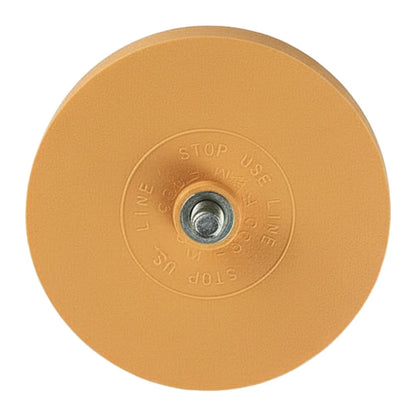 Rubber Wheel 88mm Pneumatic Sticker Remover with Drill Adapter for Trucks/Bikes