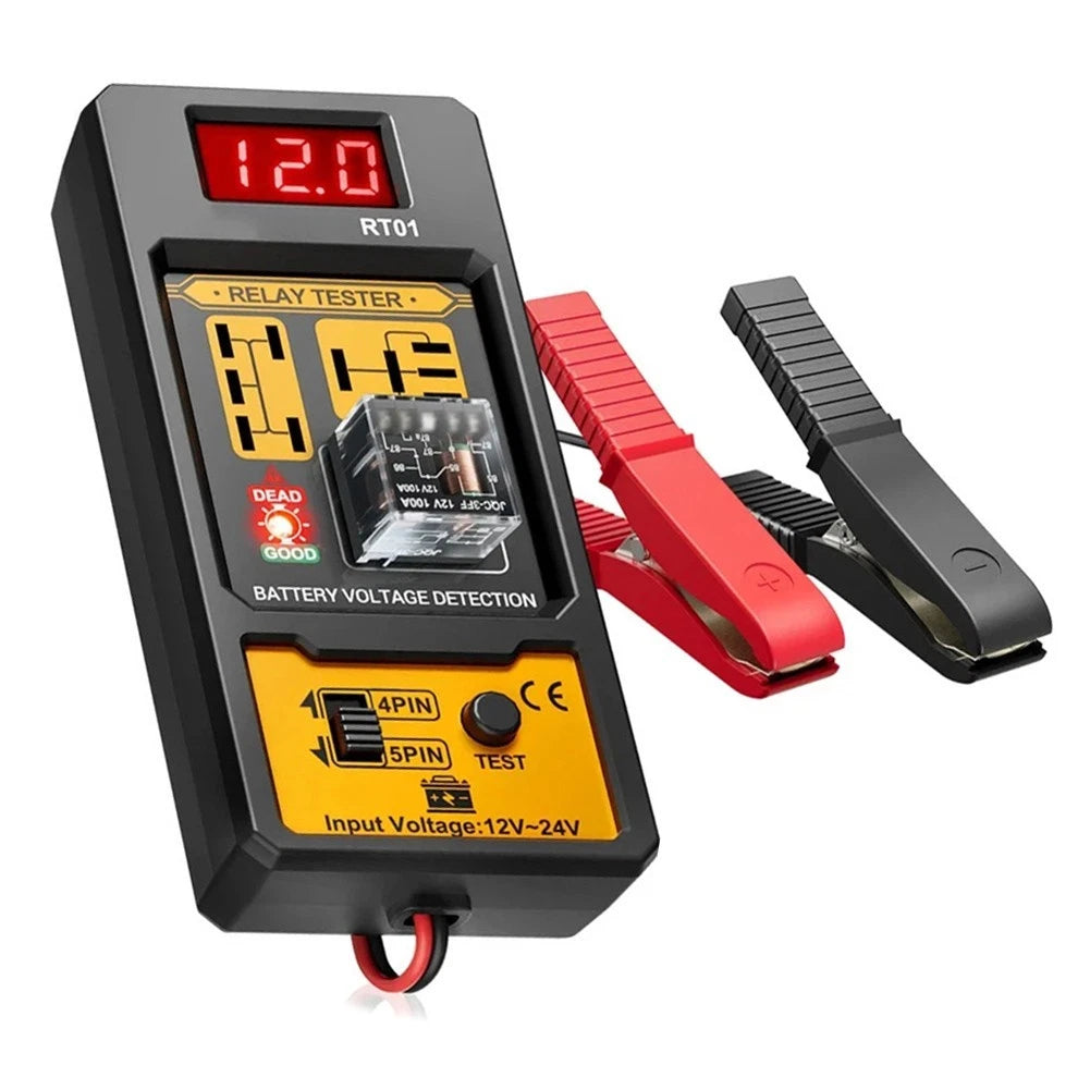 Relay Diagnostic Tool for 4 Pin & 5 Pin Relay Vehicles